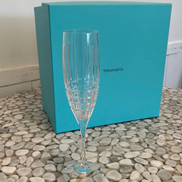 Tiffany & Co. Dining Nib Rare Tiffany Co Champagne Flutes Set Of 4